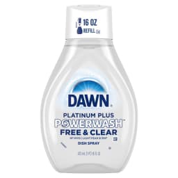 (3 pack) Dawn Free & Clear Power Wash Dish Spray, Dish Soap, Pear Scent Refill, 16oz - Thumbnail 11