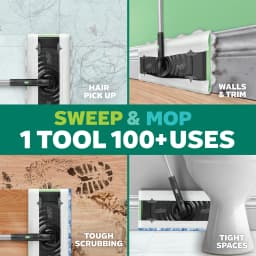Swiffer Mop & Go Deluxe Kit with Dry & Wet Refills, 1 Handle + 2 Hair Magnet Dry Pads & Wet Pad Refills - Thumbnail 3