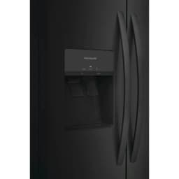 Frigidaire FRSS2623AB 256 Cu Ft 2 Doors Automatic Defrost Side-by-Side Refrigerator Black - Thumbnail 2