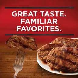 Banquet Family Size Salisbury Steaks and Brown Gravy, 8g Protein per Serving, Frozen Meal, 27 oz - Thumbnail 4