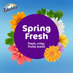 Fabuloso 2X Multi-Purpose Cleaner Bleach Alternative, Spring Fresh Scent, 56 fl oz - Thumbnail 4