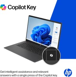 HP OmniBook 3 17.3 inch Laptop PC, FHD Display, AMD Ryzen 3 30, 8 GB RAM, 512 GB SSD, AMD Radeon 610M Graphics, Copilot - Thumbnail 3