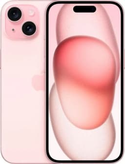 Restored Apple iPhone 15 A2846 128GB Pink (Fully Unlocked) with 3877 mAh Battery and 8 GB RAM - Thumbnail 2