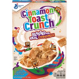 Cinnamon Toast Crunch Breakfast Cereal, Crispy Cinnamon Cereal, 12 oz - Thumbnail 4