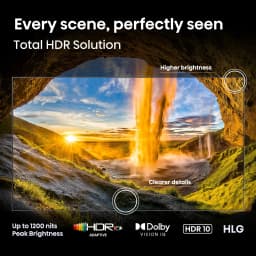 Hisense 65" U6 Pro Series Mini-LED 4K UHD HDR Gaming AI Smart VIDAA TV (65U6SV Pro, 2026 New) - Hi - QLED, Native 144Hz - Thumbnail 10