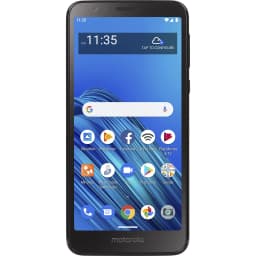 Tracfone Motorola e6, 16GB, Black – Prepaid Smartphone - Thumbnail 1