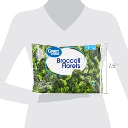 Great Value Frozen Broccoli Florets Steamable Bag, 12 oz - Thumbnail 7