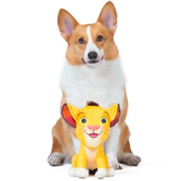 DISNEY LION KING: Simba Plush Figurine Squeaker Pet Toy-9in - Thumbnail 3