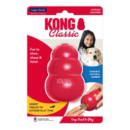 KONG® Classic Rubber Dog Toy for Average Chewers, Large, for Dogs Between 30-65 lbs - Thumbnail 11