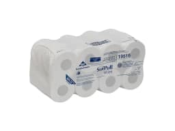 Sofpull Mini White 2-ply High-capacity Centerpull Bathroom Tissue - 2 Ply - 16 Per Carton - 1 Carton - 5.25" X 8.50" - White - Fiber - Thumbnail 5
