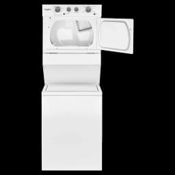 Whirlpool WGT4027HW 27 Inch Gas Stacked Laundry Center with 9 Wash Cycles - Thumbnail 2