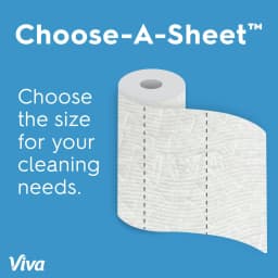 Viva Multi-Surface Cloth Paper Towels, 6 Triple Rolls - Thumbnail 6