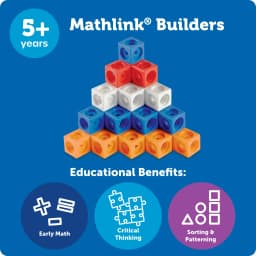 Learning Resources STEM Explorers MathLink Builders Kindergarten STEM Activities and Games for Kids Ages 5 and Up - Thumbnail 5