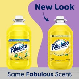 Fabuloso 2X Multi-Purpose Cleaner, No Rinse Floor Cleaner, Refreshing Lemon Scent, 169 fl oz - Thumbnail 2