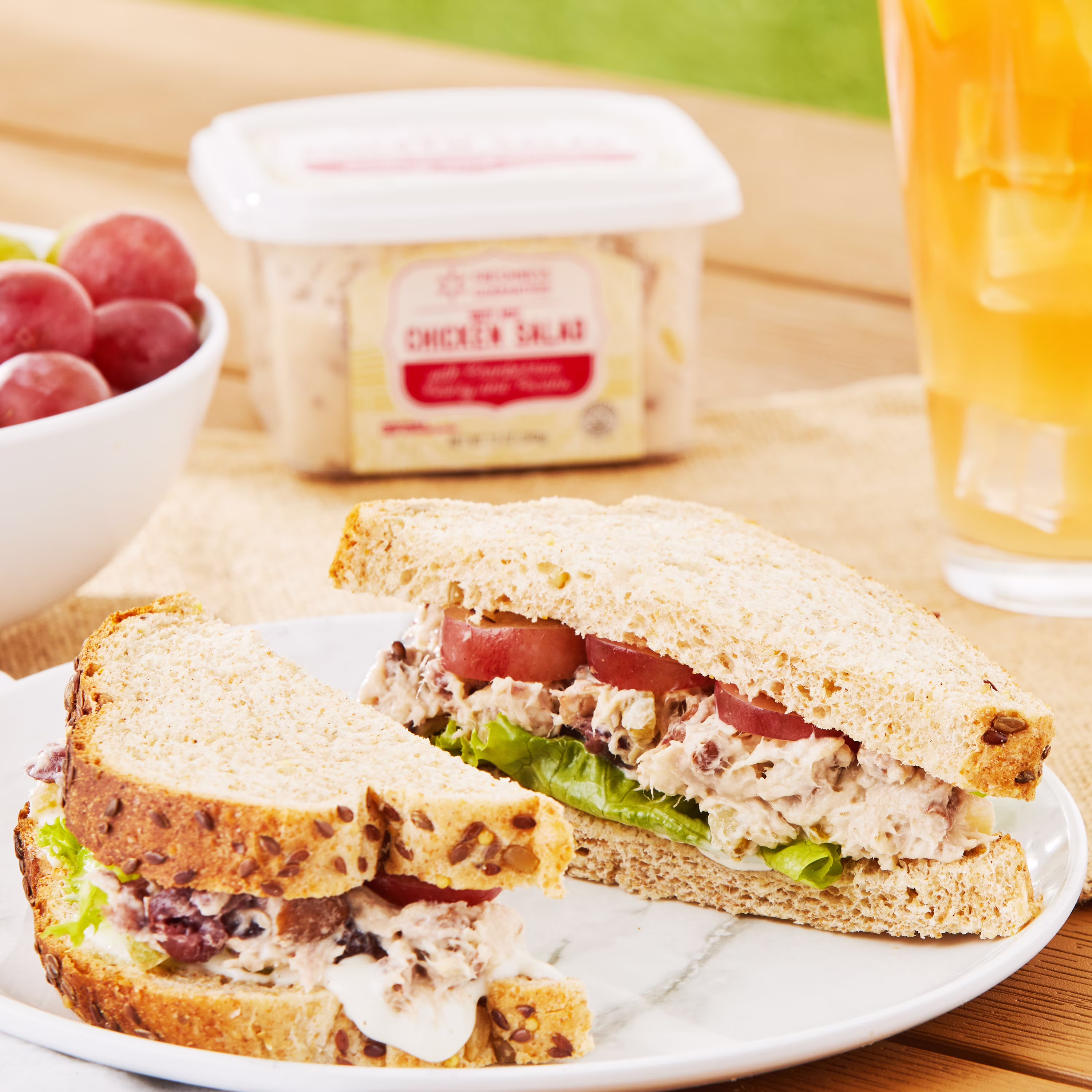 Freshness Guaranteed White Meat Chicken Salad with Cranberries, Celery, and Pecans, 12 oz - Thumbnail 2