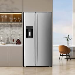 WAA 20 Cu.ft. Large Refrigerator, 2 French Door Stainless Steel - Thumbnail 7