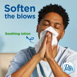 (6 pack) Puffs Plus Lotion Facial Tissues, 4 Family Boxes, 124 tissues per box - Thumbnail 7