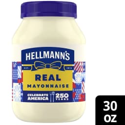 Hellmann's Real Mayonnaise, Sandwich Spread Condiments, 30 oz Jar - Thumbnail 1