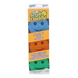 Scrub Daddy Color Sponges - Scratch-Free, Multipurpose Cleaning Sponges for the Kitchen and Bathroom, BPA-Free Polymer Foam, 3 Pack - Thumbnail 1