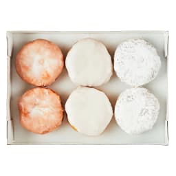 Freshness Guaranteed Raspberry Filled Bismark's, 16 oz, 6 Count - Thumbnail 2