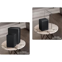 Samsung SWA-9250S Wireless Rear Speaker Kit (2025) Bundle with 2 YR CPS Extended Warranty and Deco Gear Complete Home - Thumbnail 2