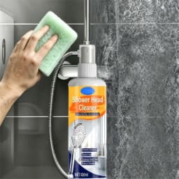 Yyuenw 120ml Multi Purpose Shower Head Cleaner Limescale Remover 8in1 Bathroom Spray Soap Scum Dissolver Clogged Nozzle Restorer - Thumbnail 1