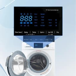 Smad 2.7 Cu ft Front Load Washer Dryer Combo, 16 Built-in Programs, Quiet, Five Temp Selection, Child Lock - Thumbnail 6