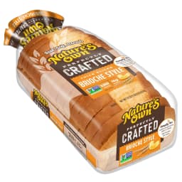 Nature's Own Perfectly Crafted Brioche Style Bread Loaf, Thick Sliced Non-GMO Brioche Bread, 22 oz Loaf - Thumbnail 13