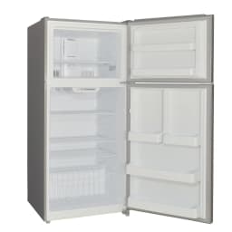 Smad 30 in Freestanding Top Freezer Refrigerator 18.3 Cu ft Stainless Steel 2 Door - Thumbnail 5