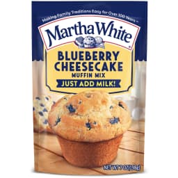 Martha White Blueberry Cheesecake Muffin Mix, 7 oz Bag - Thumbnail 1