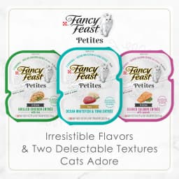 Purina Fancy Feast Petites Seared Salmon Entree with Spinach in Gravy Wet Cat Food, 2.8 oz, 12 Pack - Thumbnail 6