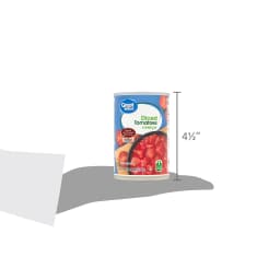 Great Value Diced Tomatoes in Tomato Juice, 14.5 oz Can - Thumbnail 6