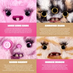 Fuggler Baby Baddies Fugg 5 Inch Collectible by ZURU - Ugly Monster Plush Toy for Kids Ages 1 - Thumbnail 3