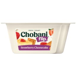 Chobani Flip Low-Fat Greek Yogurt Strawberry Cheesecake 4.5 oz Cup - Thumbnail 11