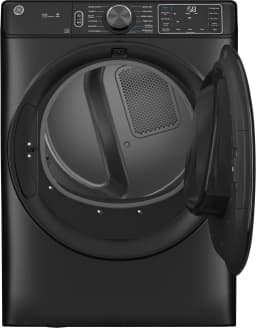 GE 28 Inch Wide Electric Dryer 7.8 CuFt with Steam and Sanitize 32 Inch Depth GFD65ESPVDS - Thumbnail 2
