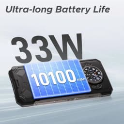 DOOGEE S200 X Rugged Phone 5G, 32GB+512GB/TF 2TB, Android 14 Smartphone with 1.32" Amoled Screen, 10100mAh/33W, 100MP+20MP+20MP Camera, 6.72" FHD/120Hz, Waterproof, NFC/OTG - Thumbnail 2