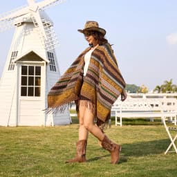 Cowboy Boots For Women Square Toe Western Boots Mid Calf Cowgirl Boots Pull On Cowboy Boots - Thumbnail 3
