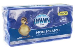 Dawn Non-Scratch Kitchen Dish Sponges, Blue (Pack of 9) - Thumbnail 1