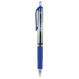 uni-ball® Signo Gel RT™ Retractable Pens, Medium Point, 0.7 mm, Silver Barrel, Blue Ink, Pack Of 12 Pens - Thumbnail 6
