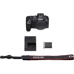 Canon EOS R8 Mirrorless Camera International Model - 5803C002 - Thumbnail 6