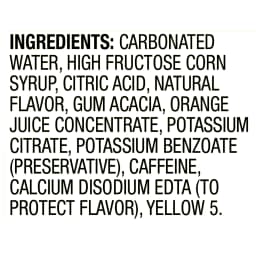 Great Value Mountain Lightning Citrus Flavored Soda Pop, 12 fl oz, 12 Pack Cans - Thumbnail 5