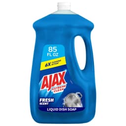 Ajax Extreme Clean Foaming Dish Soap, Deep Cleaning, Grease-Cutting, 85 fl oz - Thumbnail 1