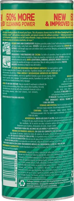 Comet Multipurpose Cleaning Powder with Bleach, 21 oz - Thumbnail 11