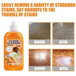 Multi-Vinegar Floor Cleaner and Polish 200ml, Cleaner for Hardwood, Laminate, Vinyl and Sealed Floors, Removes Stains and Grease, Restores Shine - Thumbnail 4