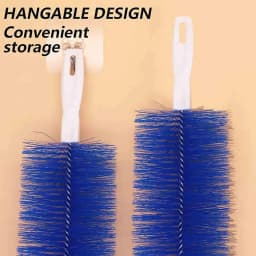 Cleaning Brush for Fans | Flexible Dusting Tool for All Fans | Bendable Microfiber Duster with Washable Reusable Head to Dirt and from Ceiling - Thumbnail 6