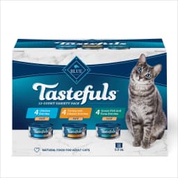 Blue Buffalo Tastefuls Wet Cat Food Variety Pack (Chicken, Turkey & Seafood Flavors) 12ct - Thumbnail 1
