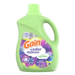 Gain Odor Defense Liquid Fabric Softener and Conditioner, Super Fresh Blast, 100 fl oz, 136 Loads - Thumbnail 6
