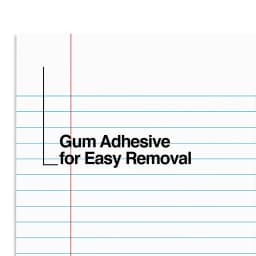 Staples Notepads 5" x 8" Narrow White 50 Sh./Pad 12 Pads/PK TR57330/18600 - Thumbnail 5
