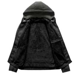 Men's Vintage Faux Leather Jacket Motorcycle Bomber Waterproof Jacket Outdoor Commuting Hiking - Thumbnail 5
