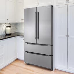 Cosmo 3 Piece Kitchen Appliance Package with 36" Freestanding Dual Fuel Range Kitchen Stove 24" Built-in Fully Integrated Dishwasher & French Door - Thumbnail 10